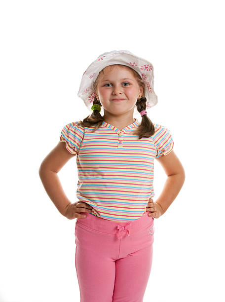 istock Adorable girl wearing a hat 155324174