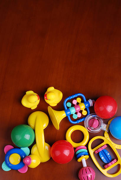 istock infant rings and colorful balls 155324318