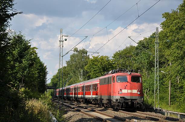 istock Regional Train with 1960s Locomotive 155324514