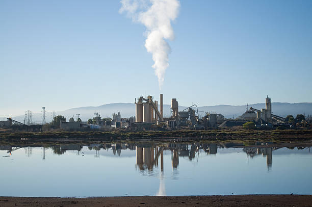 Factory Landscape stock photo