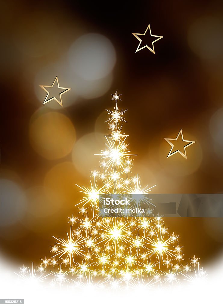 Árbol de navidad de ilustración - Foto de stock de Adorno de navidad libre de derechos