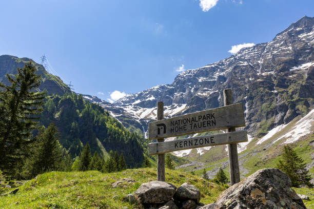 High Tauern National Park stock photo