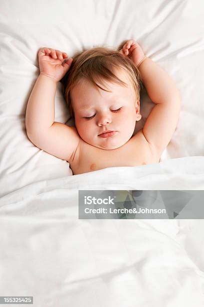Baby Sleeping Stock Photo - Download Image Now - 12-17 Months, Babies Only, Baby - Human Age