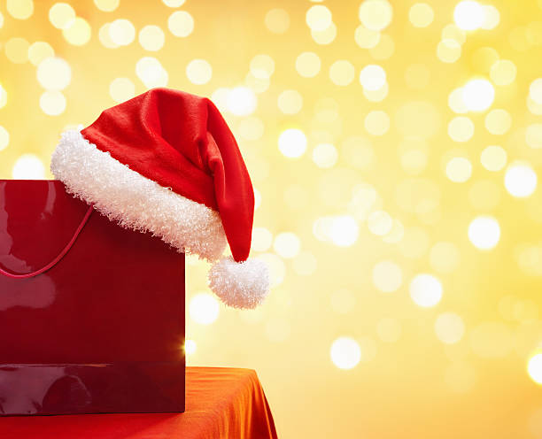 istock Christmas shopping bag 155325648