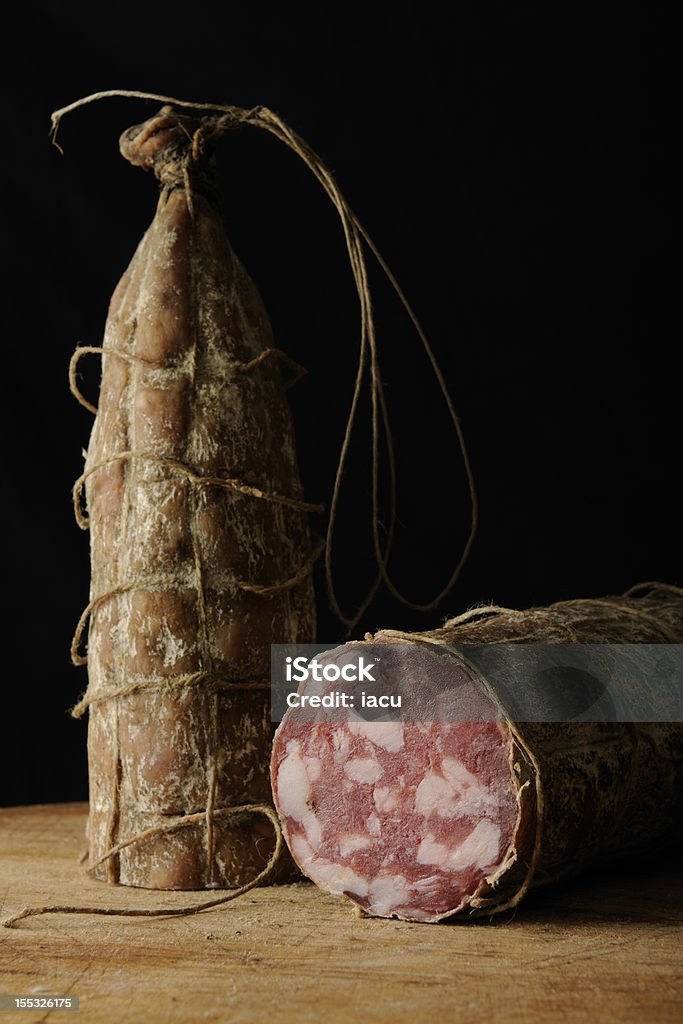 Italiano Salame - Foto stock royalty-free di Antipasto misto