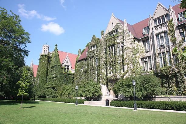 istock Ivy-clad halls on a university campus 155326359
