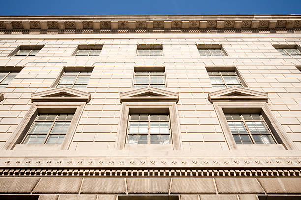 istock Wide Angle View Italian Renaissance Revival Office Building Washington DC 155326535