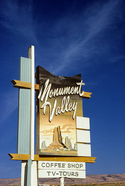 istock Monument Valley Coffee Shop sign - 1973 155326541