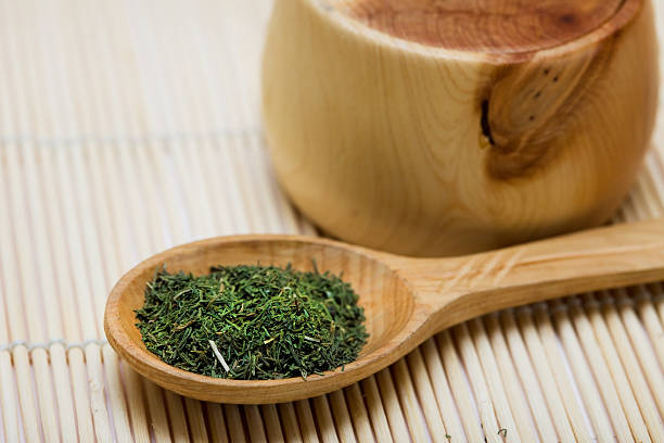 istock Spice of thyme in spoon and bowl 155326604