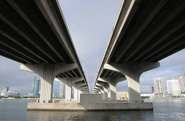 istock Bridge over the Biscayne Bay, Miami 155326749