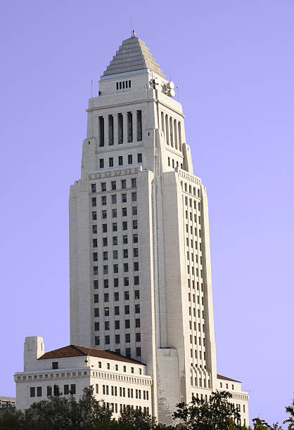 istock Los Angeles City Hall Building 155327375