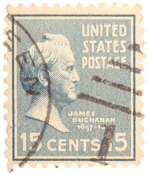 istock James Buchanan United States Postage Stamp 155328216