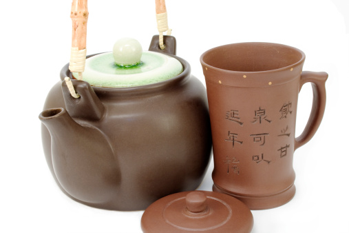 The Chinese ware for tea ceremony