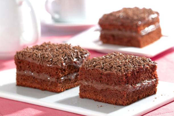 Bolo Brigadeiro: Fofinho, Cremoso e Irresistível - receita deliciosa profissional - passo 2