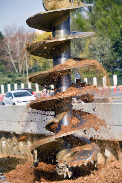 Spiral of Bored Pile Machine