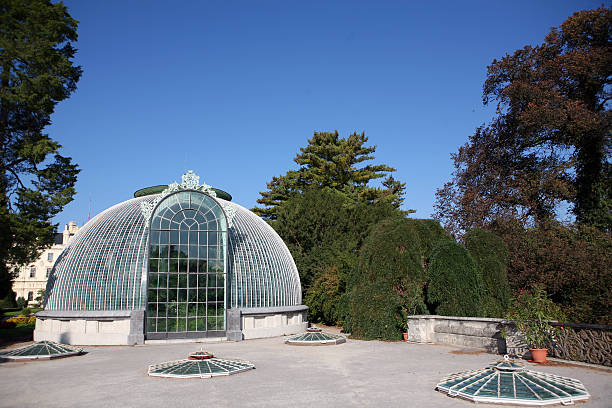 istock Historical Greenhouse by the castle Lednice 155329422