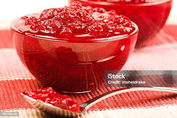Cranberry Sauce Stock Photo - Download Image Now - Berry Fruit, Bowl, Condiment