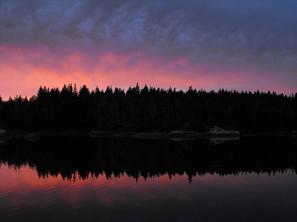 istock Sunset at Long Cove, Maine 155330233