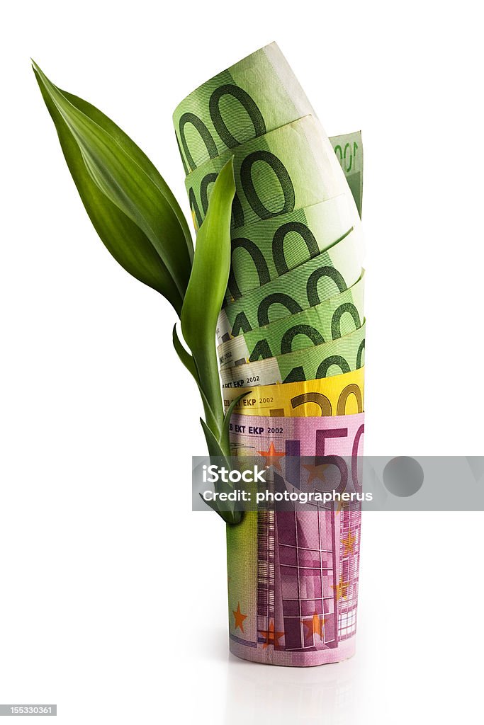 Geld plant - Lizenzfrei Bankgeschäft Stock-Foto