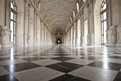 Italy - Royal Palace: Galleria di Diana, Venaria
