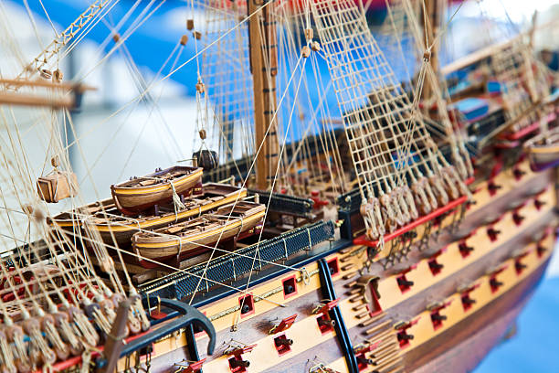 istock Galleon model detail 155332693