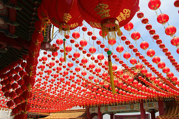 Chinese Lantern stock photo