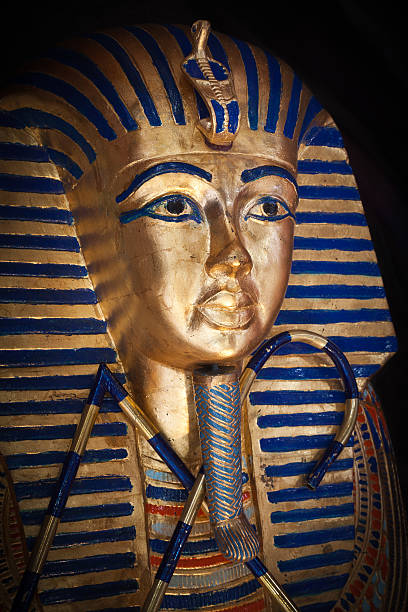 istock Modern copy of Tuthankamen's golden sarcophagus 155336192