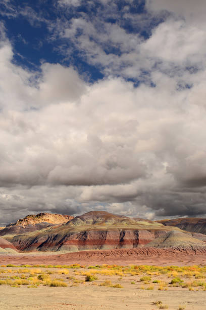 istock Barren Hostile Landscape Painted Desert Northern Arizona 1553382056