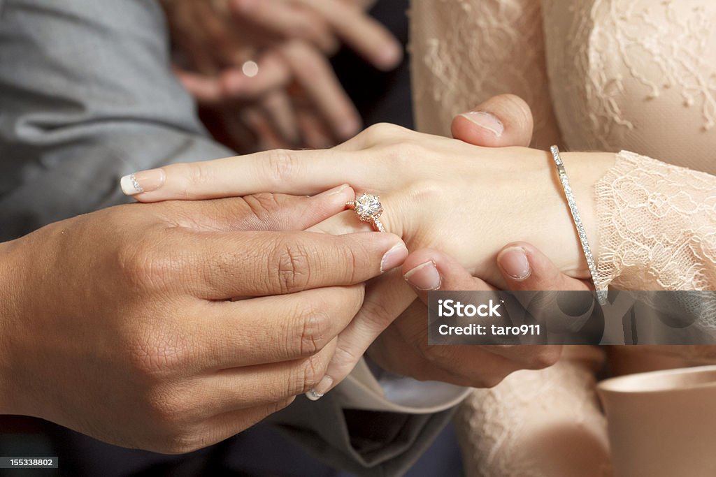 Il matrimonio - Foto stock royalty-free di Adulto