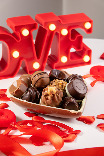 Valentine's Day chocolate sweets