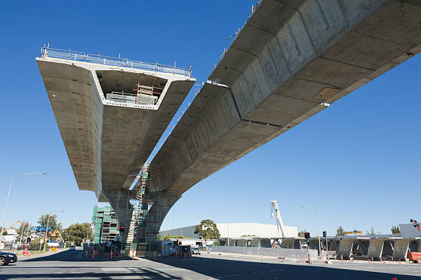 droga w rekonstrukcji - construction australia rebuilding street zdjęcia i obrazy z banku zdjęć