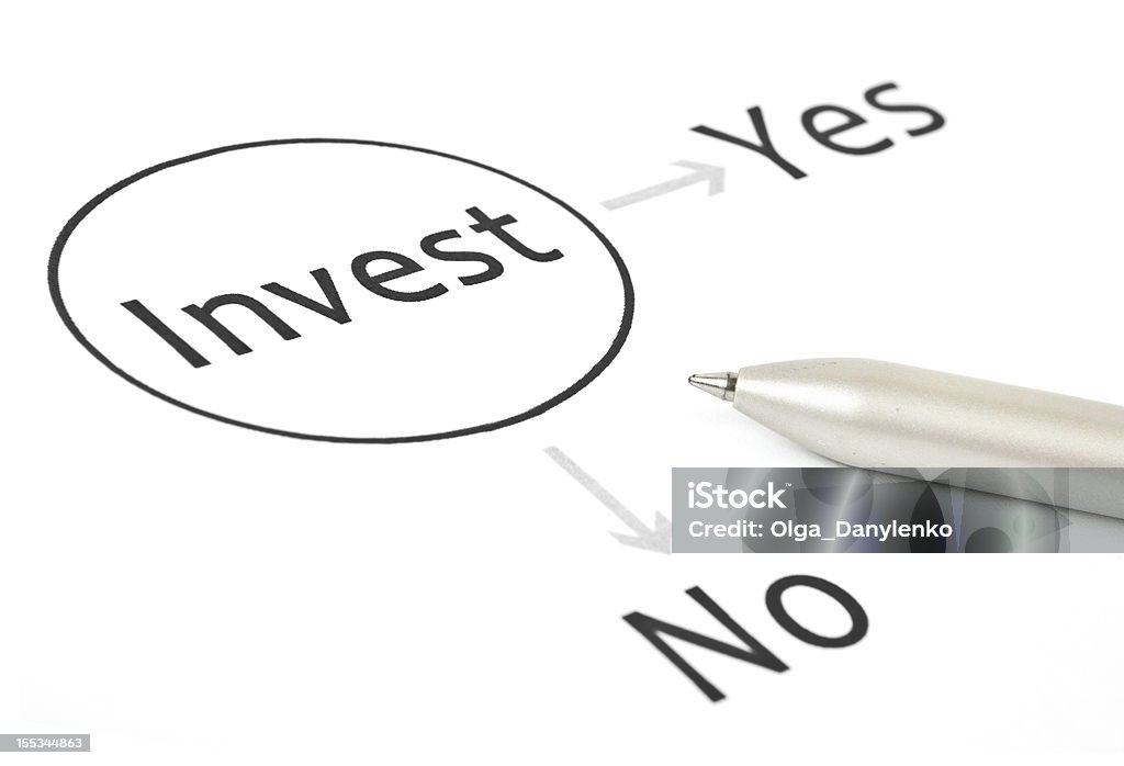 Konzept für Investitionsgeschäft - Lizenzfrei Analysieren Stock-Foto