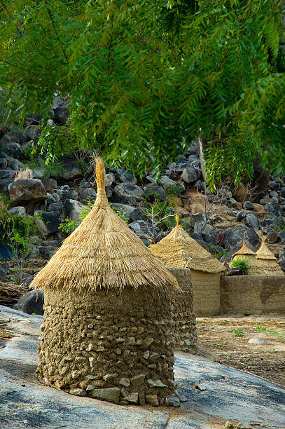 istock Mud house in West Africa 155346622