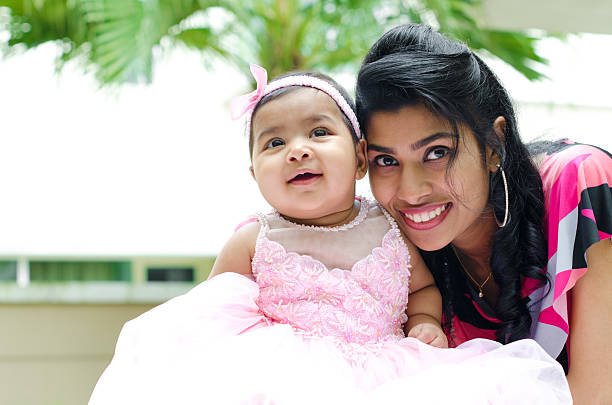 istock Indian mother and baby 155347021