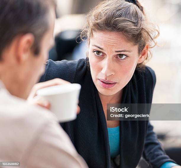 Relationship Discussion Stock Photo - Download Image Now - Talking, Discussion, Women