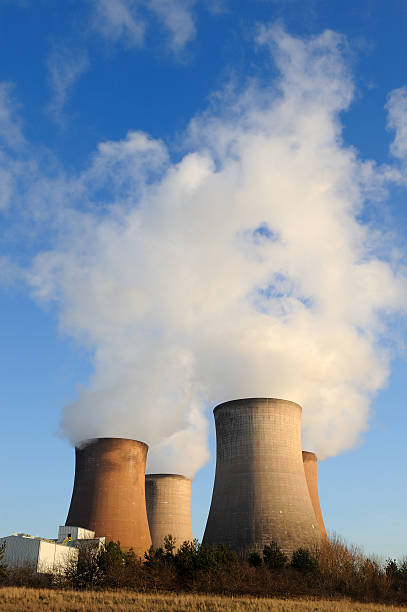istock Cooling Towers, Power Station 155350297