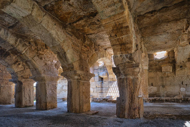 istock Vaulted Structure in the ancient city of Tripolis 1553506405