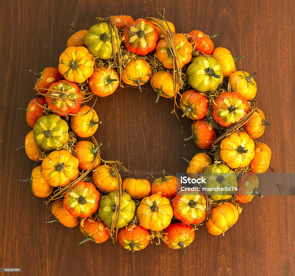 秋のカボチャの装飾 - オレンジ色のロイヤリティフリーストックフォト