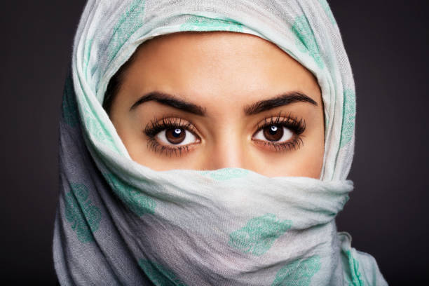 istock Beautiful women wearing a Hijab 155351465