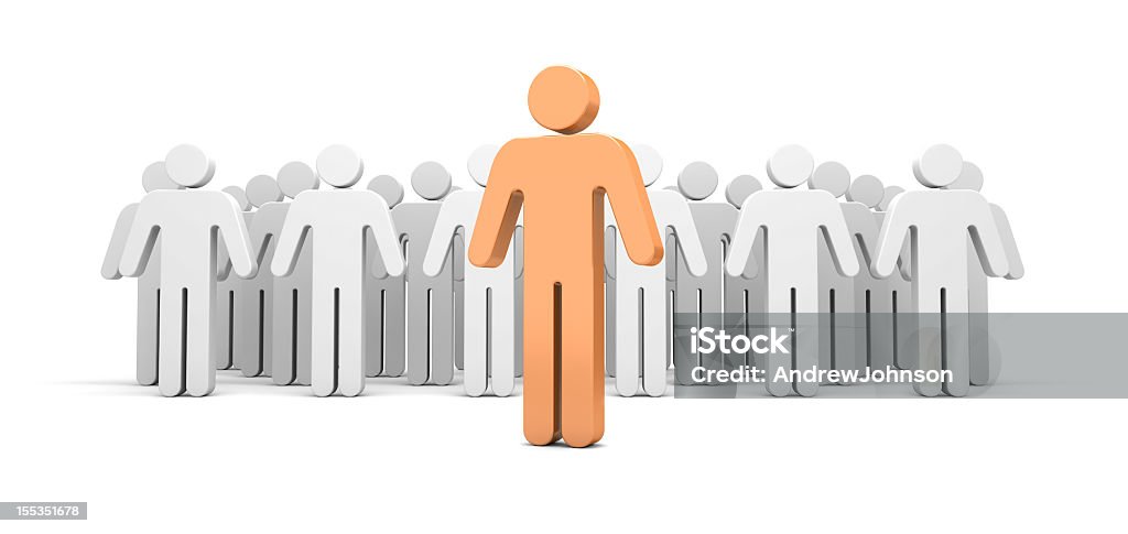 Stand Out From The Crowd  Adult Stock Photo