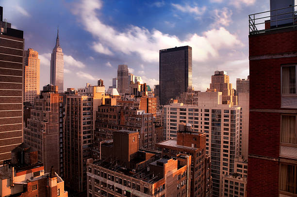 istock New York Garment District aerial view 155351681