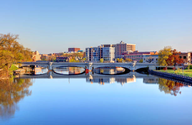 South Bend, Indiana - fotografia de stock