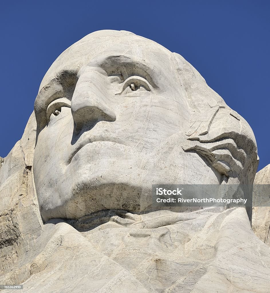Mount Rushmore National Monument President, and founding father, George Washington. Part of the Mount Rushmore National Monument. Mt Rushmore National Monument Stock Photo
