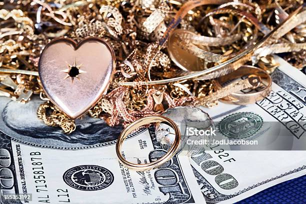 Scrap Gold Stock Photo - Download Image Now - Divorce, Gold - Metal, Gold Colored
