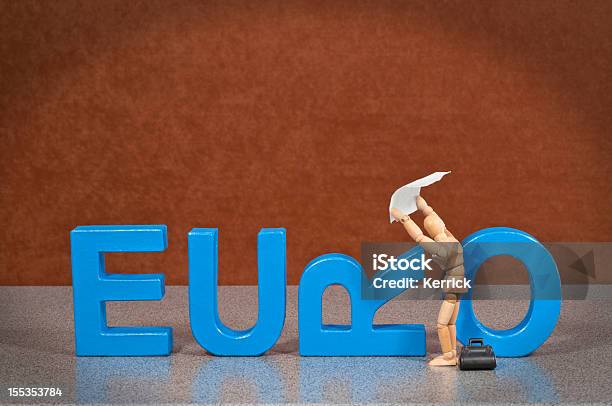 Eurohölzerne Kleiderpuppe Was Das Wort Stockfoto und mehr Bilder von Alphabet - Alphabet, Aufführung, Blau