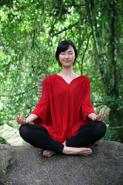 relaks styl życia jogi i fitness-xxl - spirituality yoga zen like meditating zdjęcia i obrazy z banku zdjęć