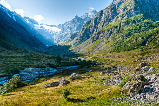 Beautiful Mountain Landscape HDR stock photo