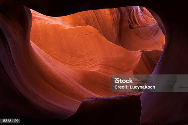 Antelope Slot Canyon Farben Stockfoto und mehr Bilder von Antelope Canyon - Antelope Canyon, Arizona, Biegung