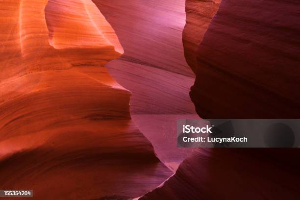 Antelope Slot Canyon Farben Stockfoto und mehr Bilder von Antelope Canyon - Antelope Canyon, Arizona, Biegung