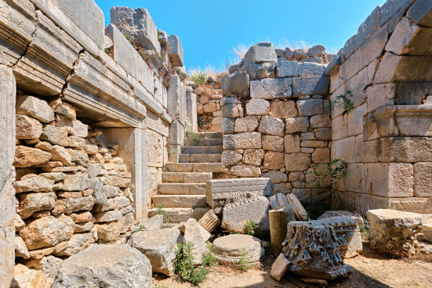 istock Ruins of ancient city of Xanthos 1553551096